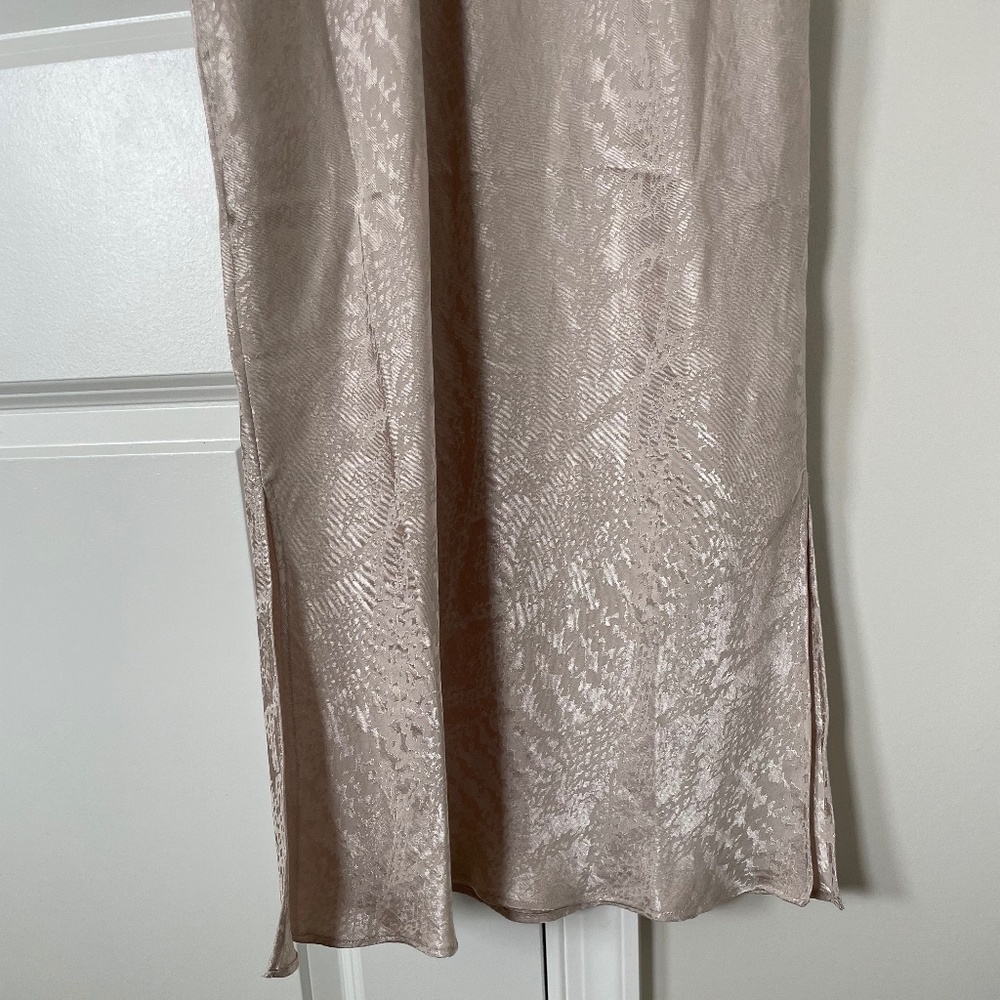 Express Dress, Extra Small, Cream Pattern Cowl Ne… - image 8